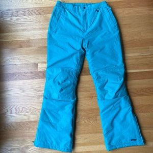 Lands End Kids Squall Waterproof Iron Knee Winter Snow Pants Size 16